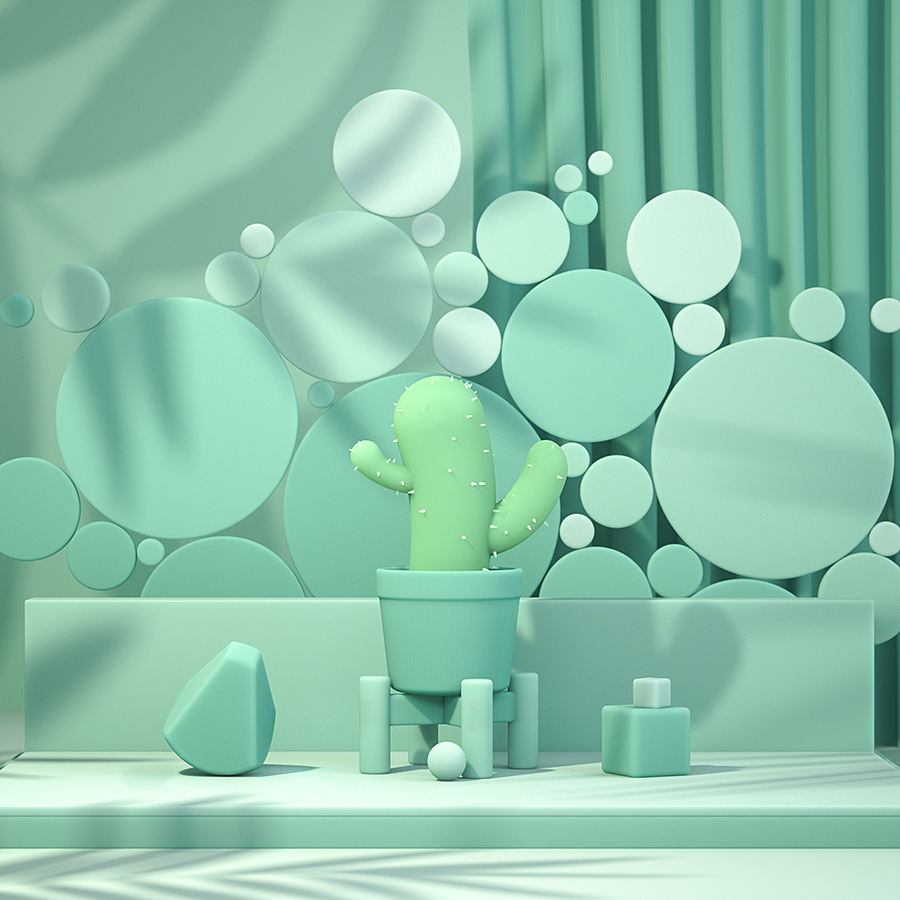 C4D/OC小场景练习