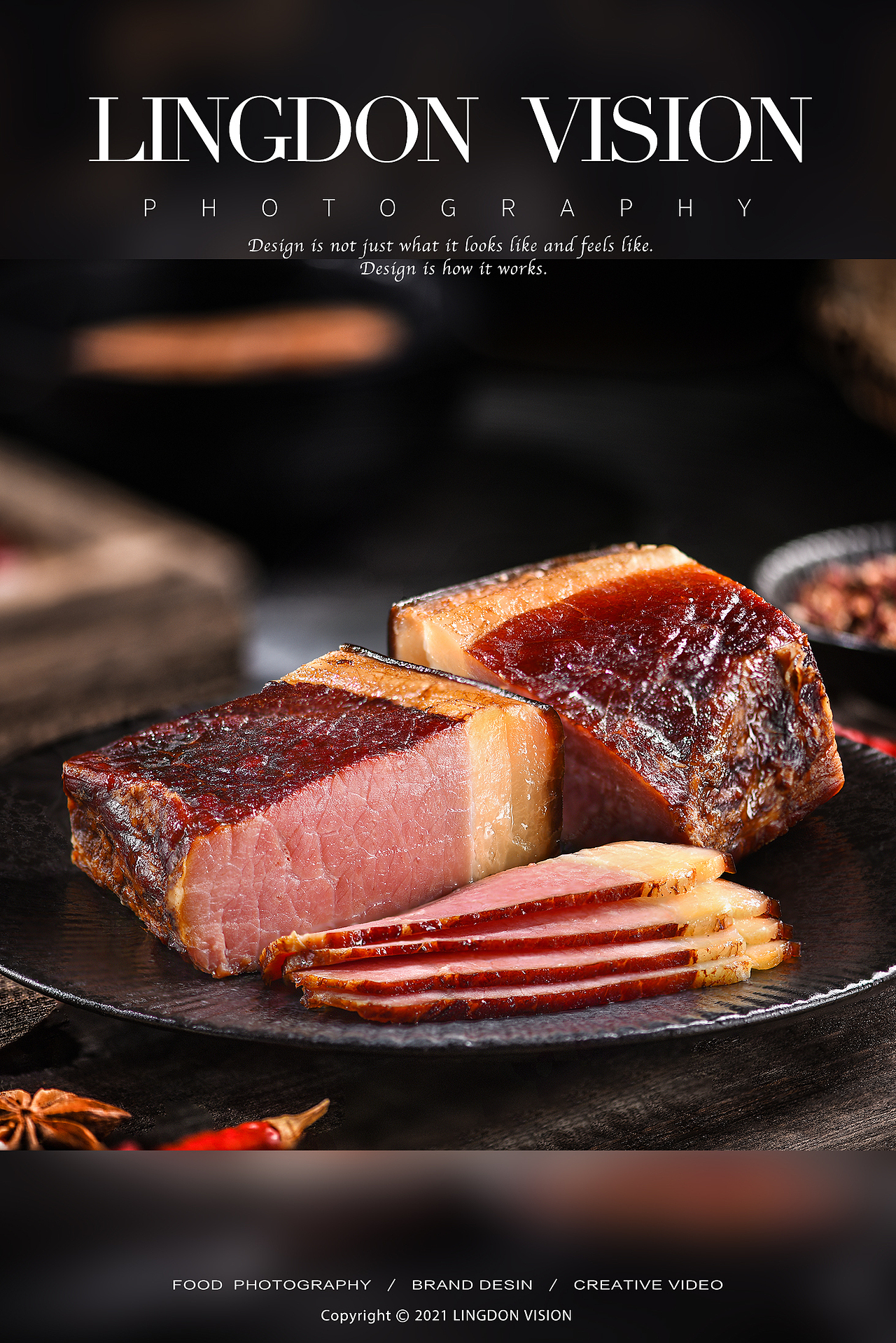 后腿腊肉（图ZMjgwNzI5MzE2） - 美食摄影 - 站酷设计师tiantian溜溜原创素材 - 站酷ZCOOL