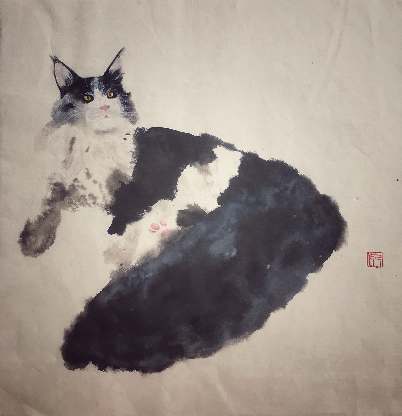 喵喵喵（图ZMTY3MzM1NDg4） - 艺术插画 - 站酷设计师書妃畫原创素材 - 站酷ZCOOL