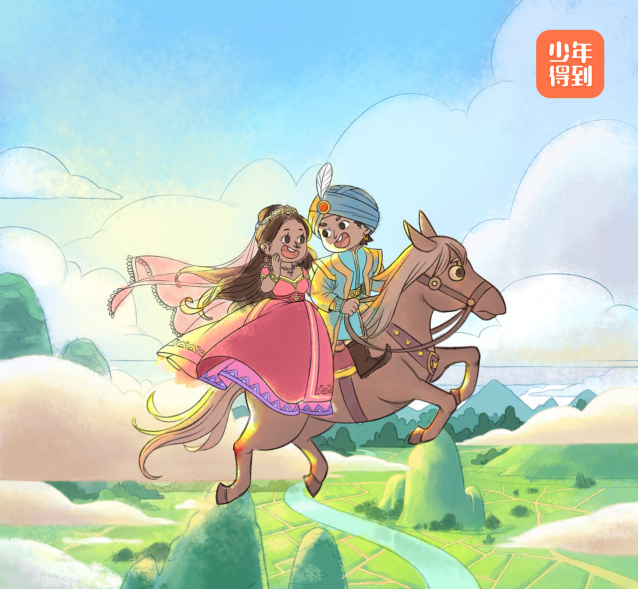 乌木马的故事|插画|儿童插画|guojing12138 - 原创作品 - 站酷 (zcool