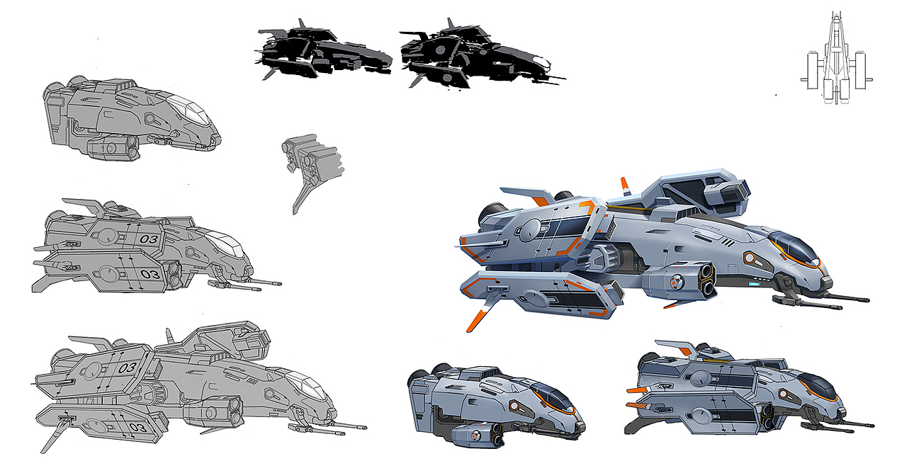 机甲（图ZMTQwNDQwMjM2） - 游戏原画 - 站酷设计师固执兔子原创素材 - 站酷ZCOOL