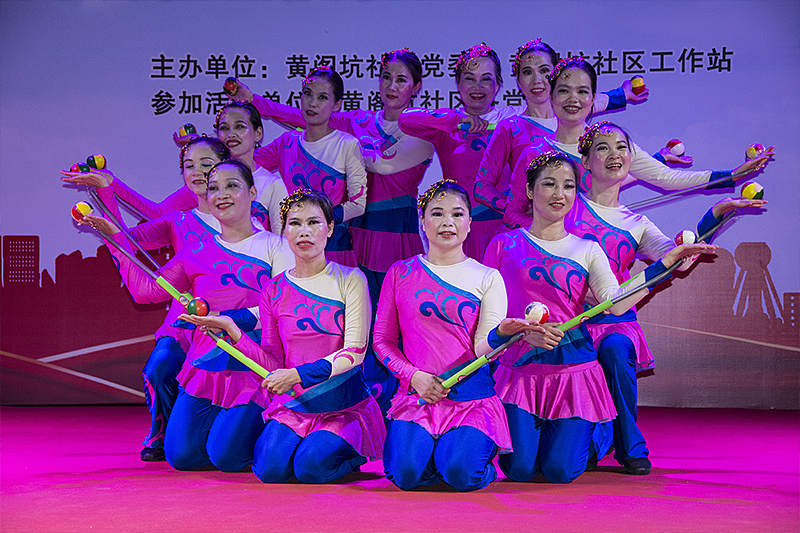 庆祝建党98周年活动现场