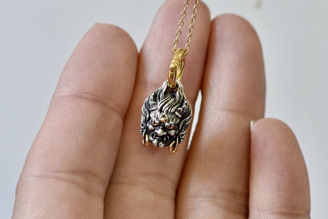 设计作品|一念之间吊坠做旧