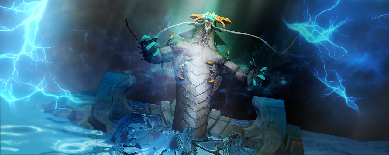 现场大屏动效王者荣耀主宰