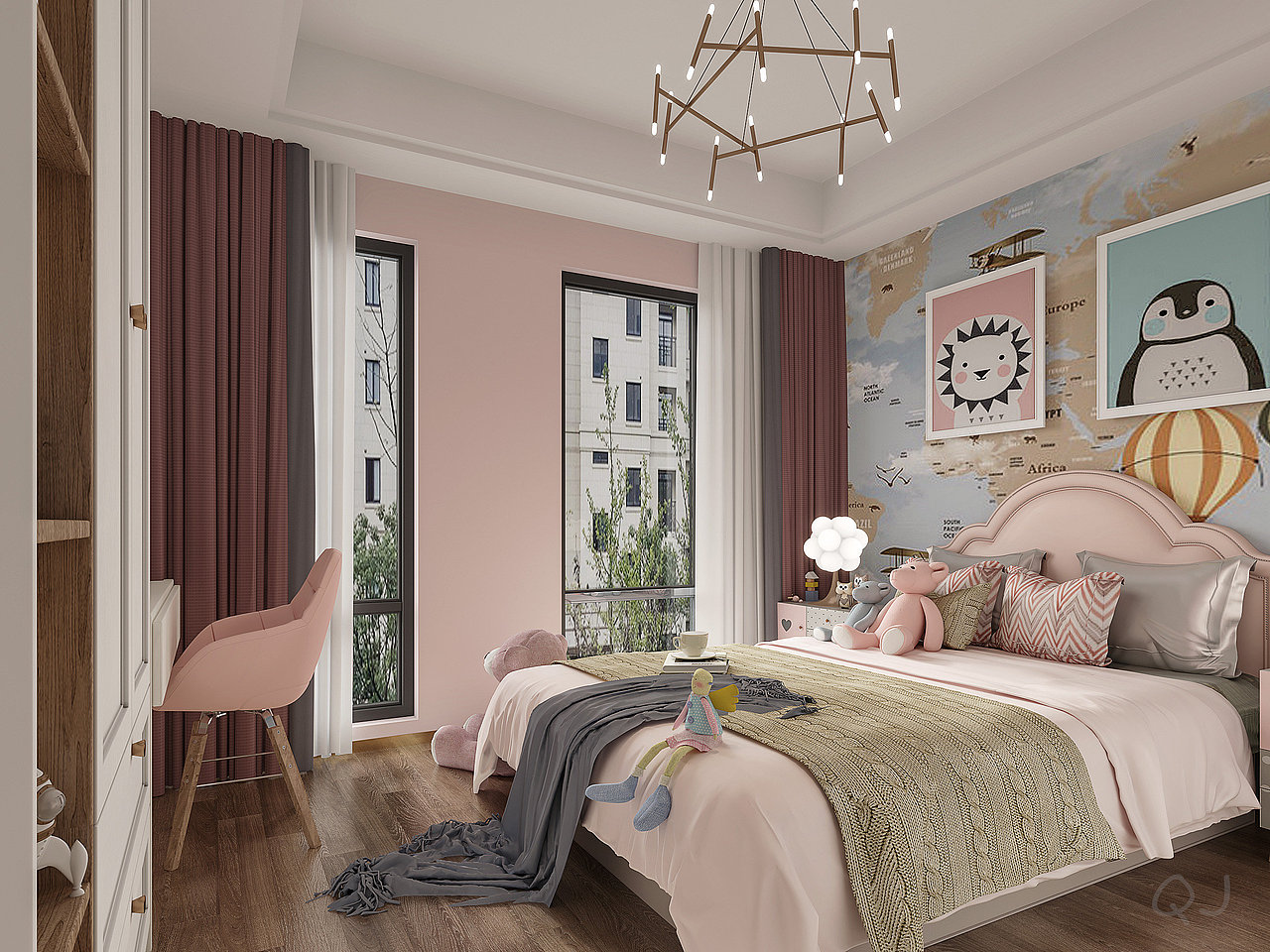 现代|最好的装修风格是把你喜欢的一切 都放进你的房间