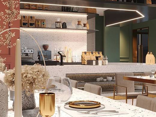 意式西餐厅效果表现😁