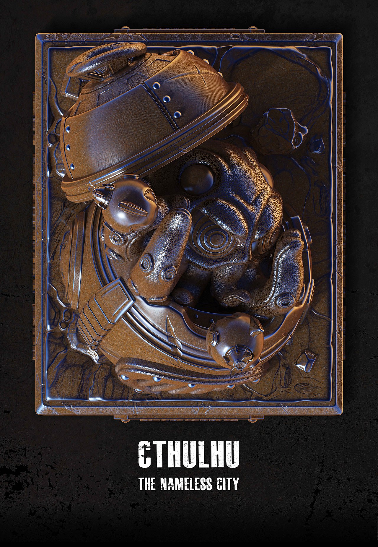 THE NAMELESS CITY - CTHULHU（图ZMzUxMzYyMjYw） - 人物/生物 - 站酷设计师入水白肉原创素材 - 站酷ZCOOL