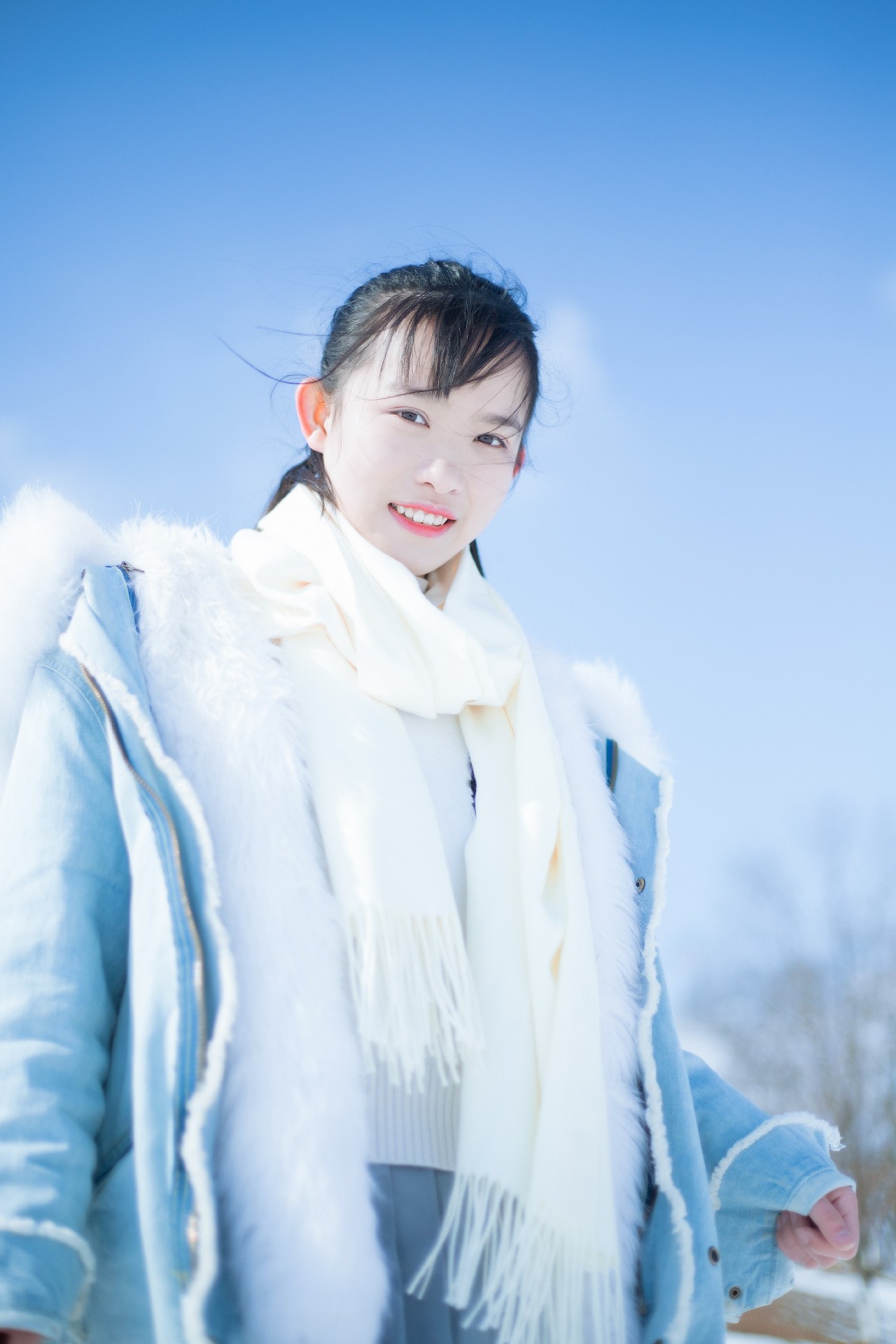 蓝色的冬天（图ZMTA0MjI4MTky） - 人像摄影 - 站酷设计师翻滚的橙子原创素材 - 站酷ZCOOL