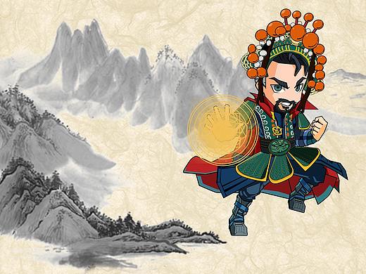 中国风奇异博士（个人主页-ZMzQxNjQyNjg=） - 创作习作 - 站酷设计师椿日食品原创素材 - 站酷ZCOOL