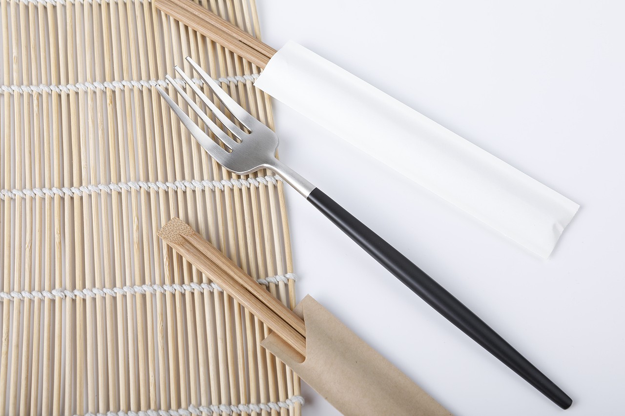 筷子套餐具包样机