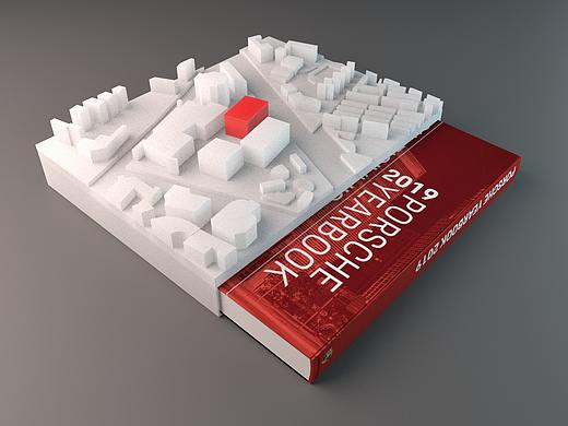 保时捷总部3D手册设计 / Porsche 3D Handbook Design