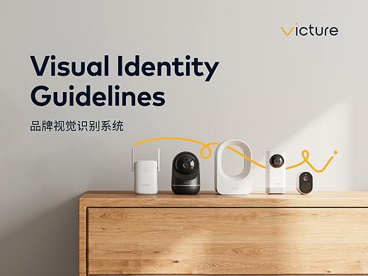 Victure Visual Identity Brand