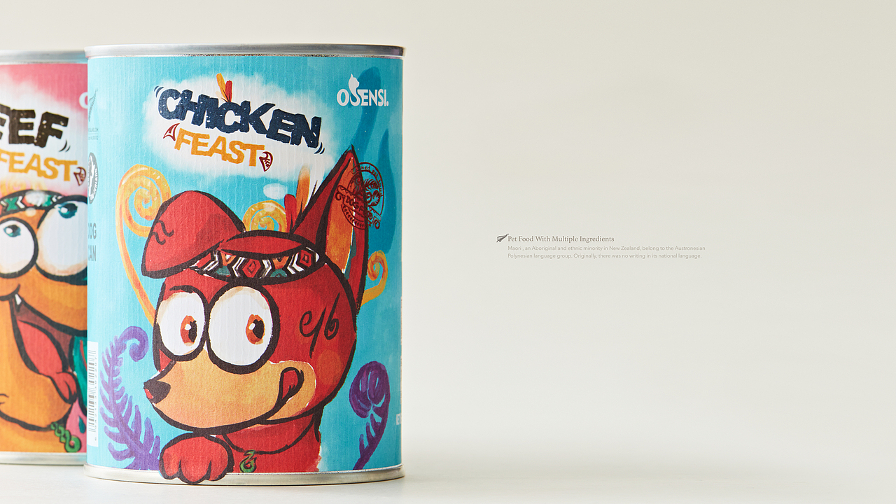 【OSENSI·主粮罐头】宠物食品包装