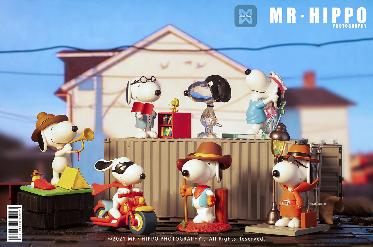 百变史努比-盲盒拍摄