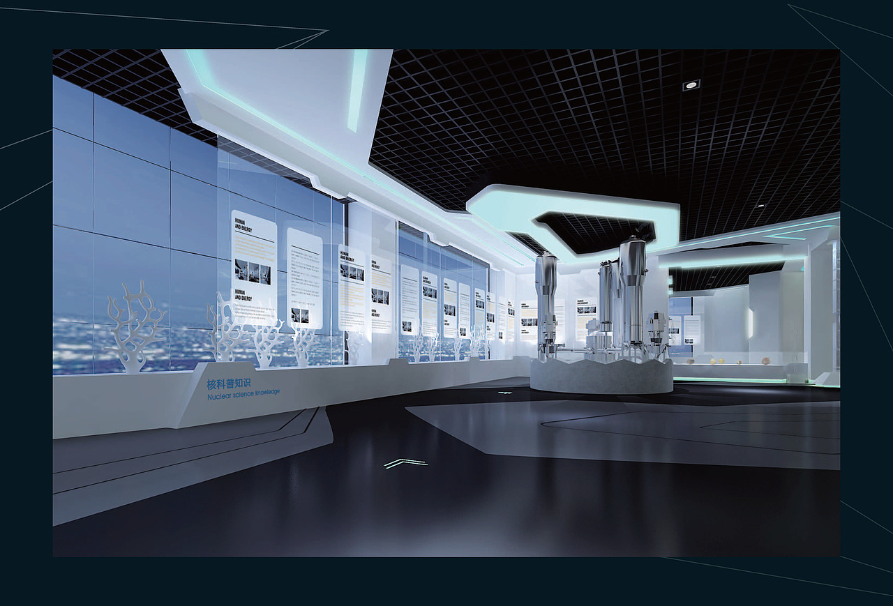 宁德核电站展示中心 宁德核电展馆 宁德核电科技馆 布展设计方案 展厅设计 展馆设计 科技馆设计（图ZNTc2NDA4MzY=） - 展陈设计 - 站酷设计师yanggtaoo523原创素材 - 站酷ZCOOL