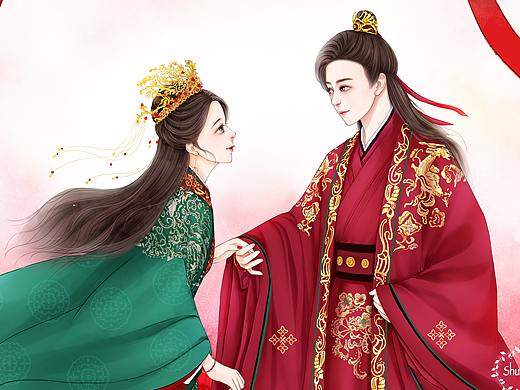 顾湘曹蔚宁同人图练习