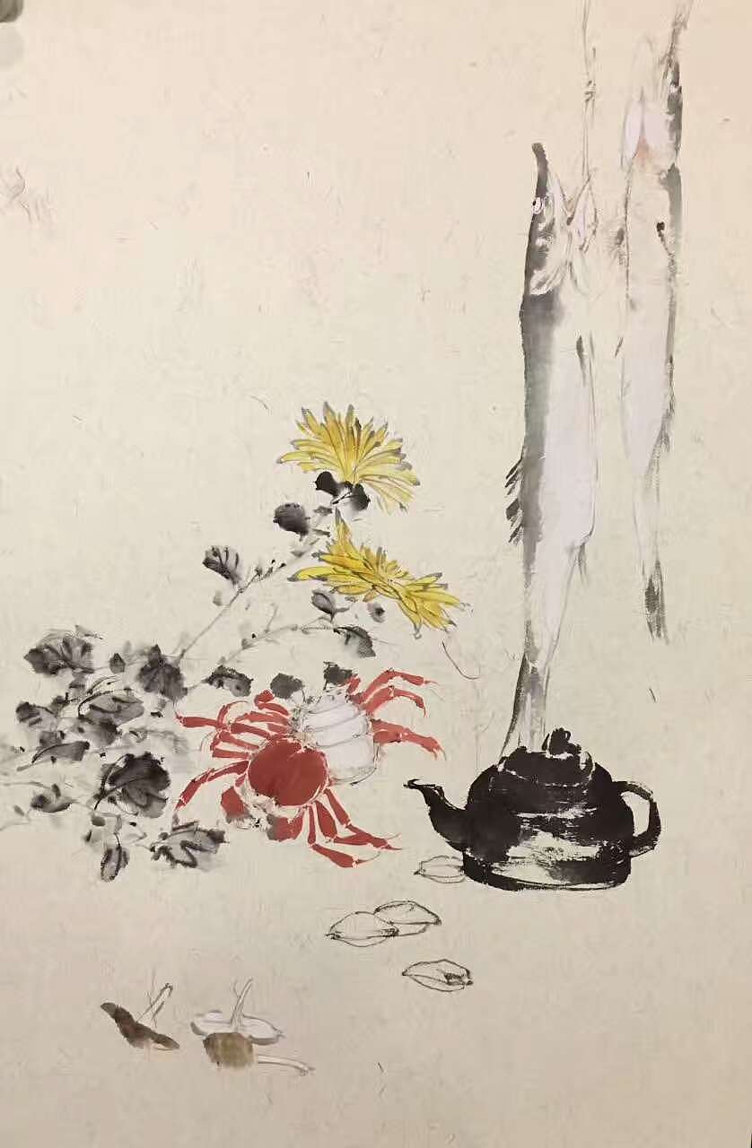 国画（图ZMTA4MjAxODQ0） - 绘画 - 站酷设计师王遵礼原创素材 - 站酷ZCOOL