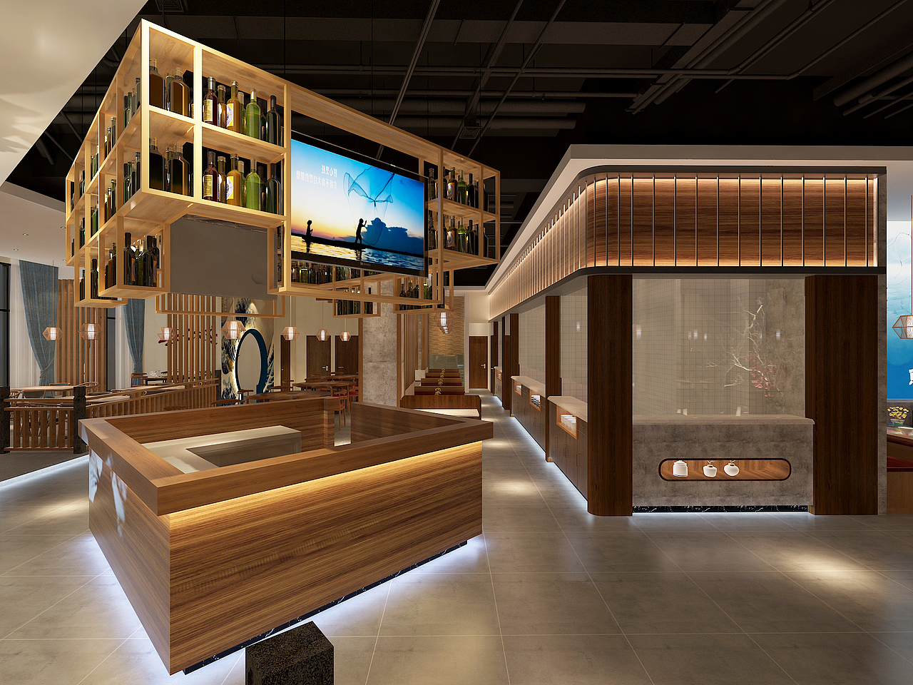 魚阳里 粤菜 商业空间、vi设计 / 鼎顺餐饮品牌策划