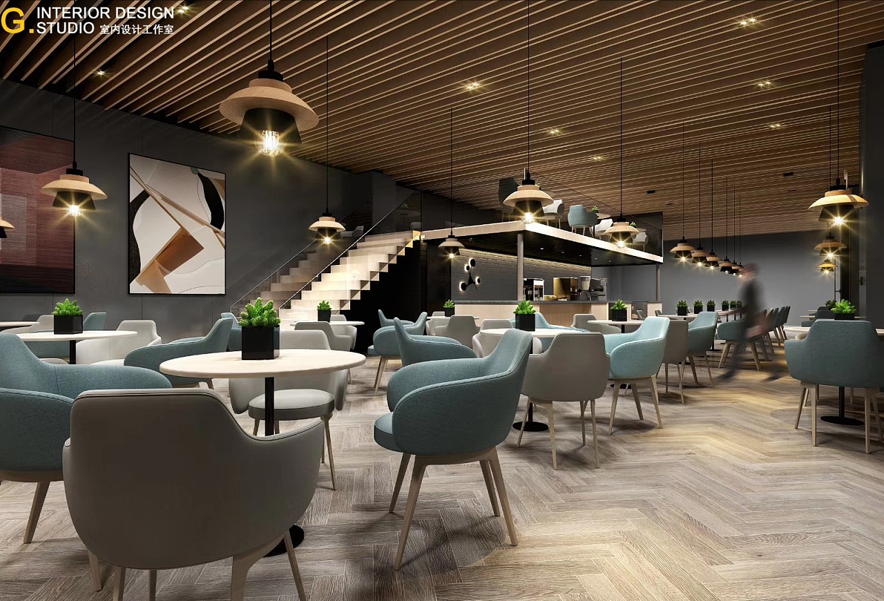 太原理工大学创业孵化基地·咖啡厅设计方案