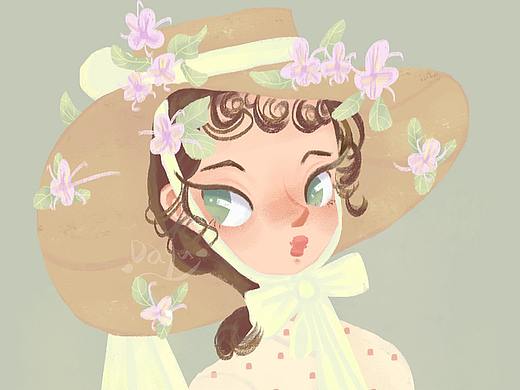 一些头像练习（个人主页-ZNTI3NjIxMjg=） - 创作习作 - 站酷设计师大鱼的插画世界原创素材 - 站酷ZCOOL