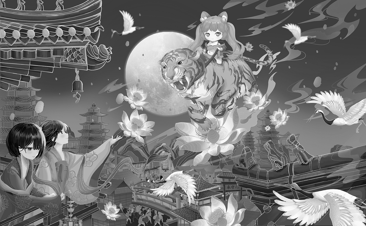 2022虎年大吉（圖ZMjgzODg1NTE2） - 創(chuàng)作習(xí)作 - 站酷設(shè)計(jì)師阿樂樂樂樂樂原創(chuàng)素材 - 站酷ZCOOL