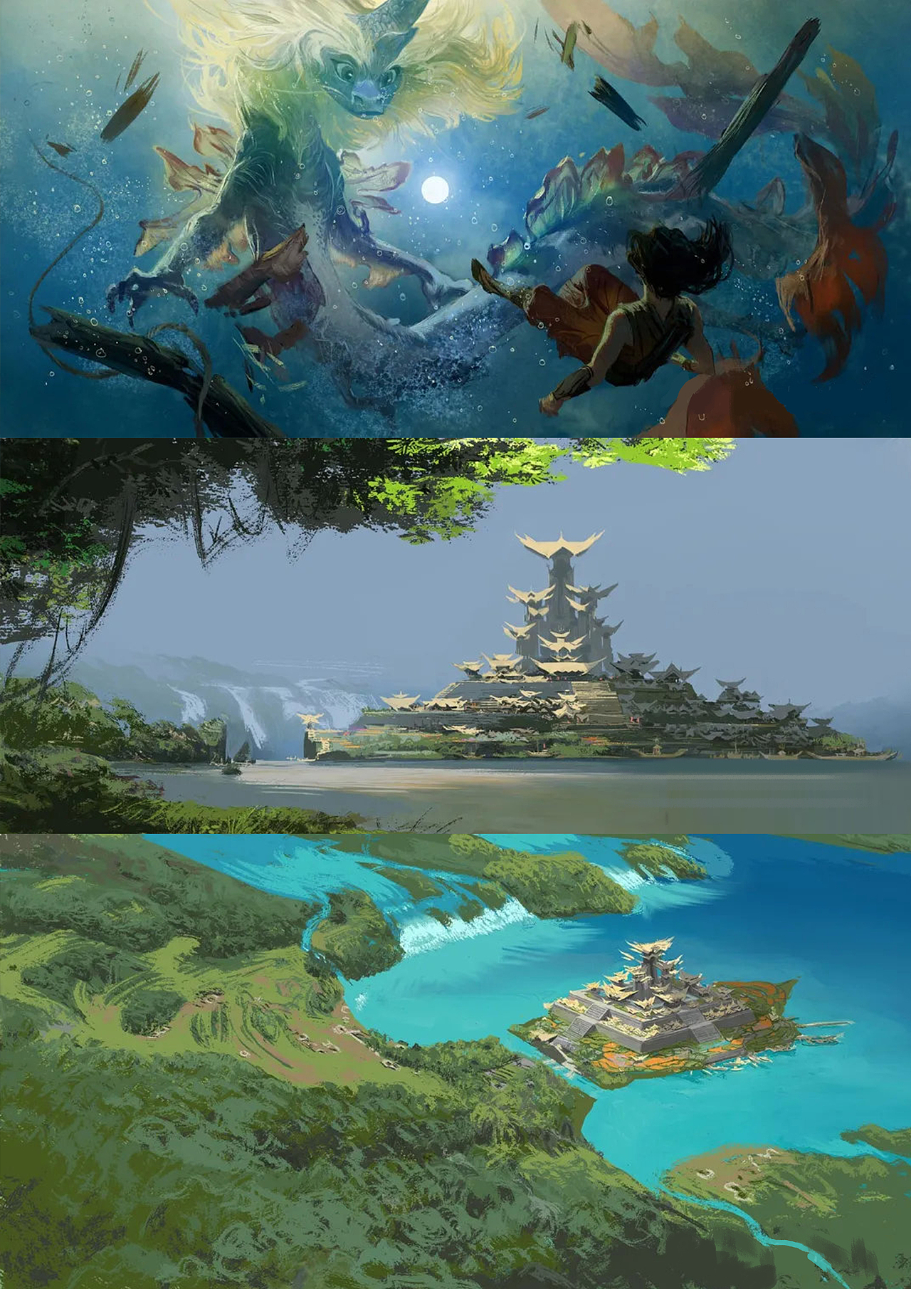 《寻龙传说》海报及概念设定