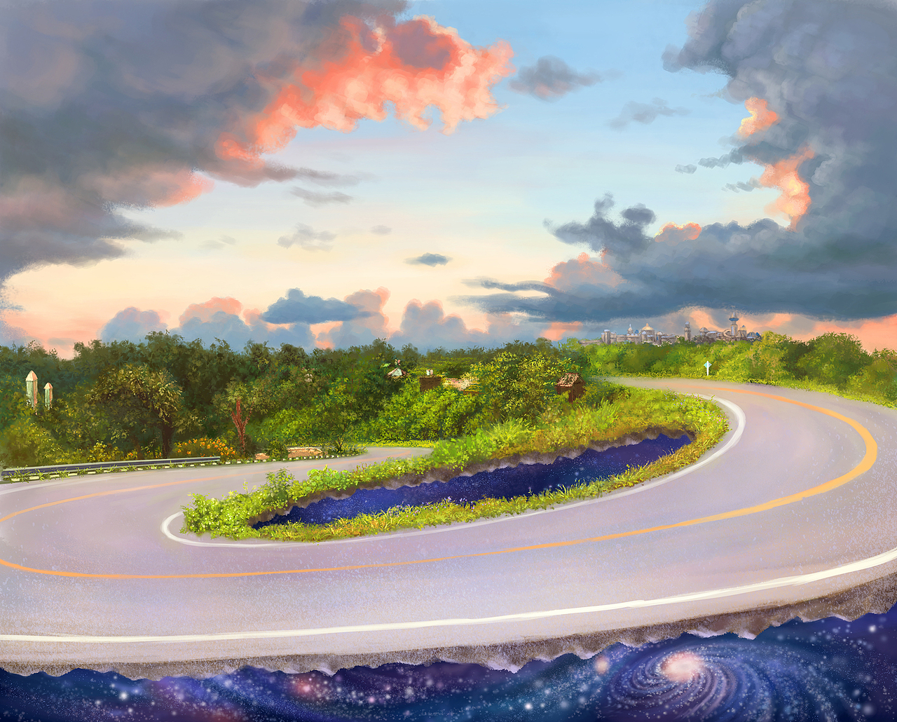 秘岛5——落日飞车（图ZMjg5Nzc3MTQw） - 创作习作 - 站酷设计师简界原创素材 - 站酷ZCOOL