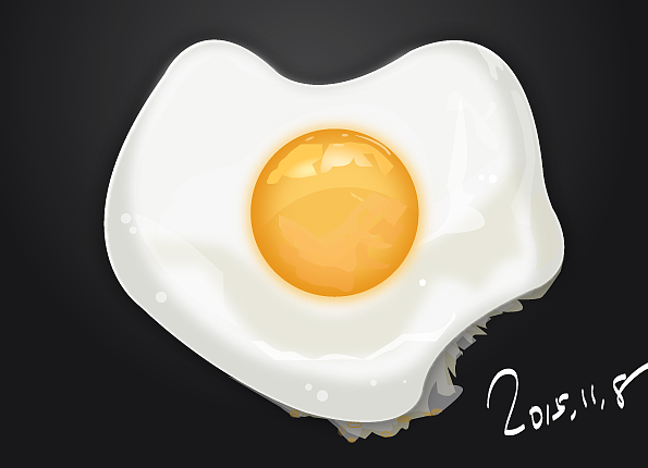 荷包蛋的下午~