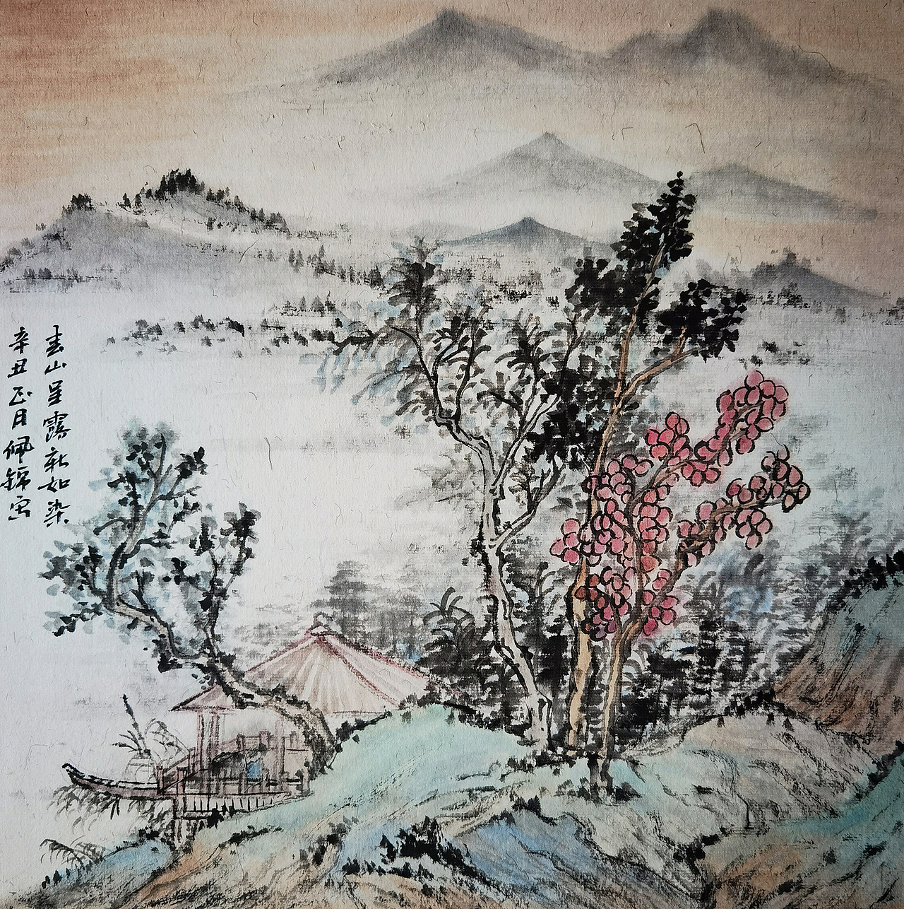 山水画 中国画 中国美术家协会会员李佩锦作品（图ZMjU1NDM2MTIw） - 绘画 - 站酷设计师书画经纪人原创素材 - 站酷ZCOOL