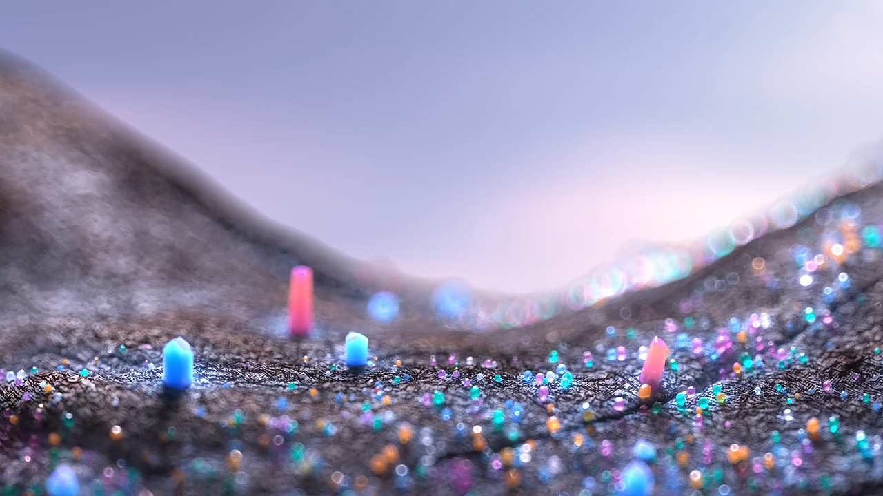 #houdini#c4d每月动态练习_第三月/reaction diffusion