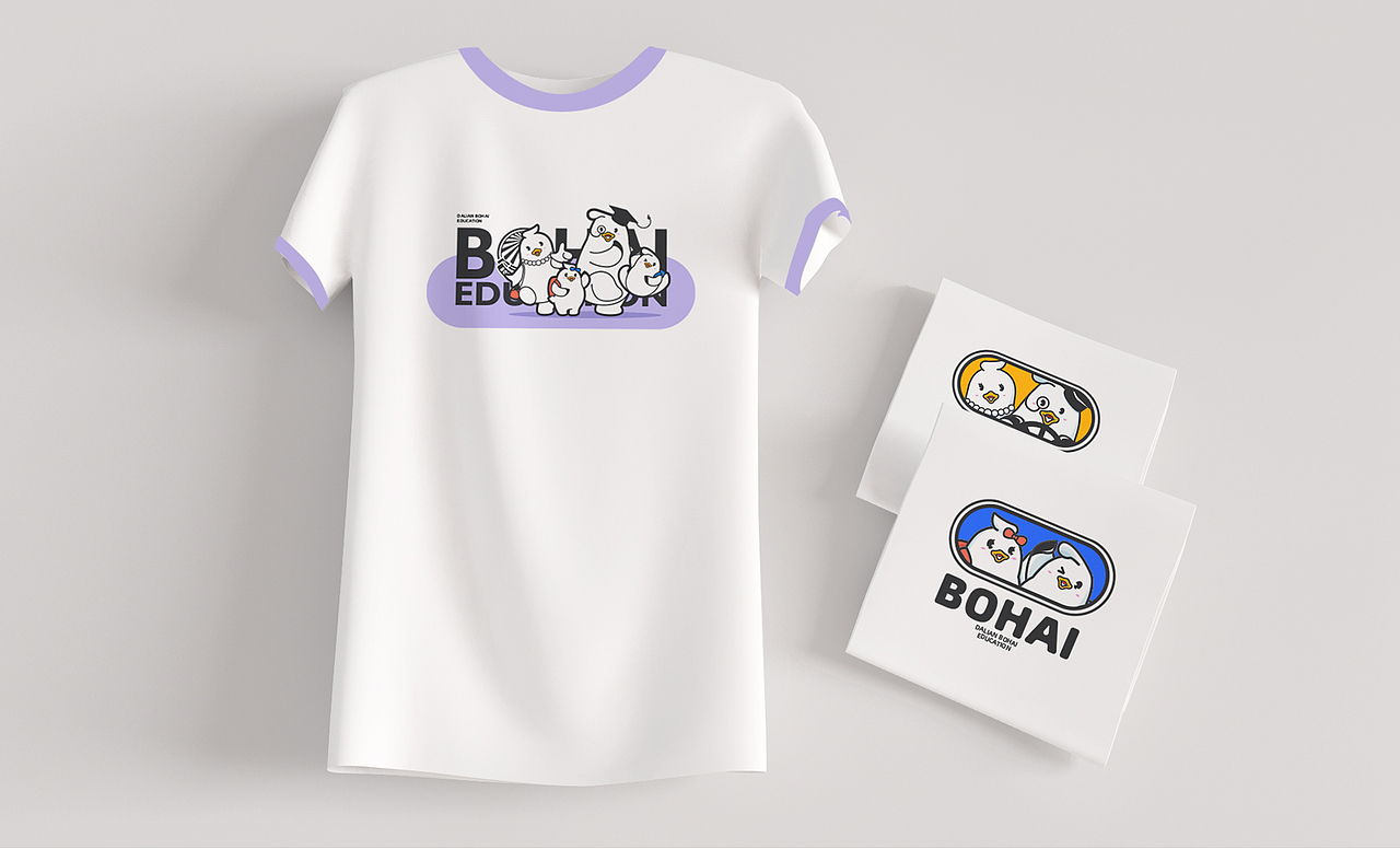 渤海教育IP形象打造 【BOBO鸥家族】渤海教育×同道设计(图ZMjY4MzQzNDY0) - IP形象 - 站酷设计师同道设计张博原创素材 - 站酷ZCOOL