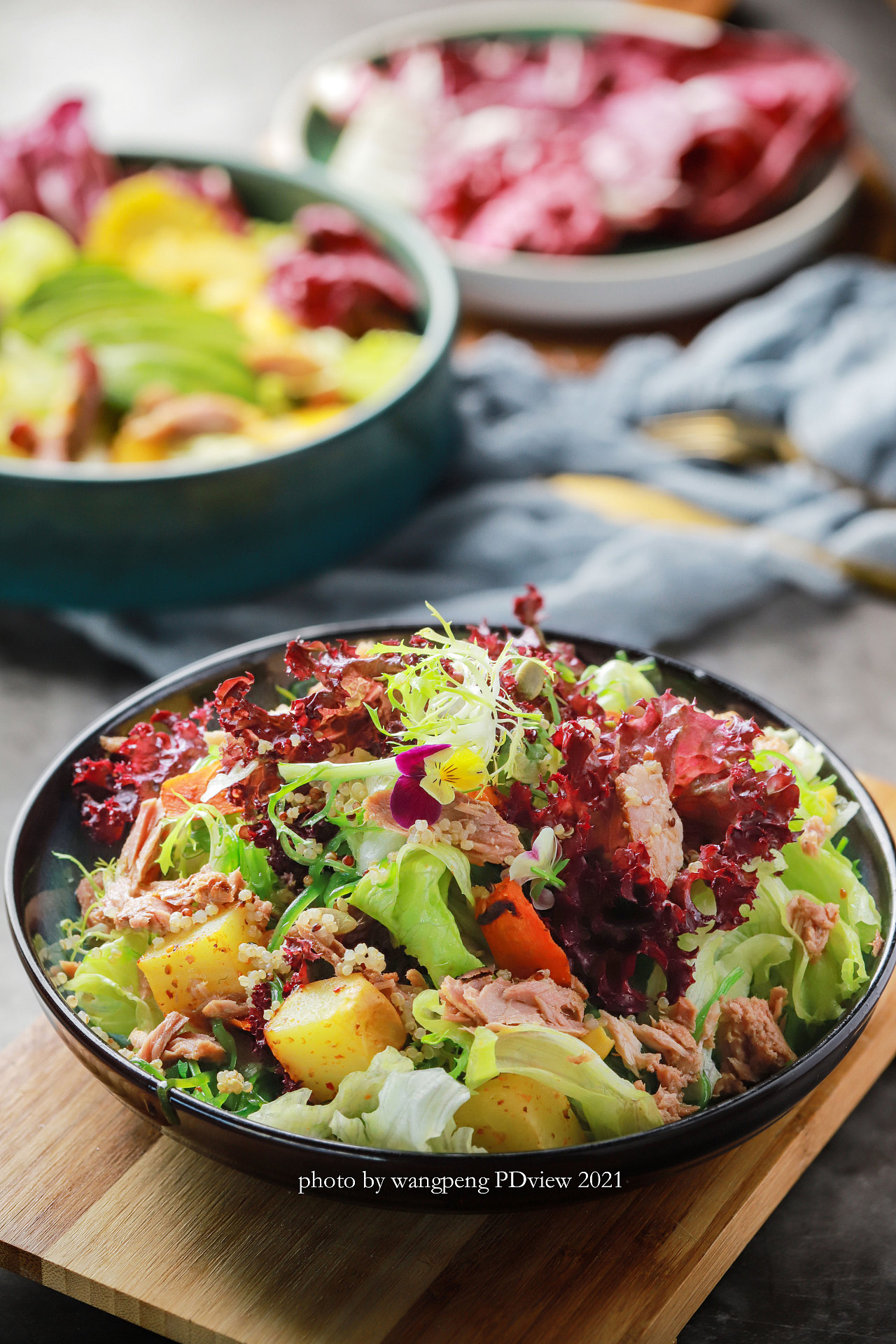 轻食西餐沙拉美食摄影作品集(一)