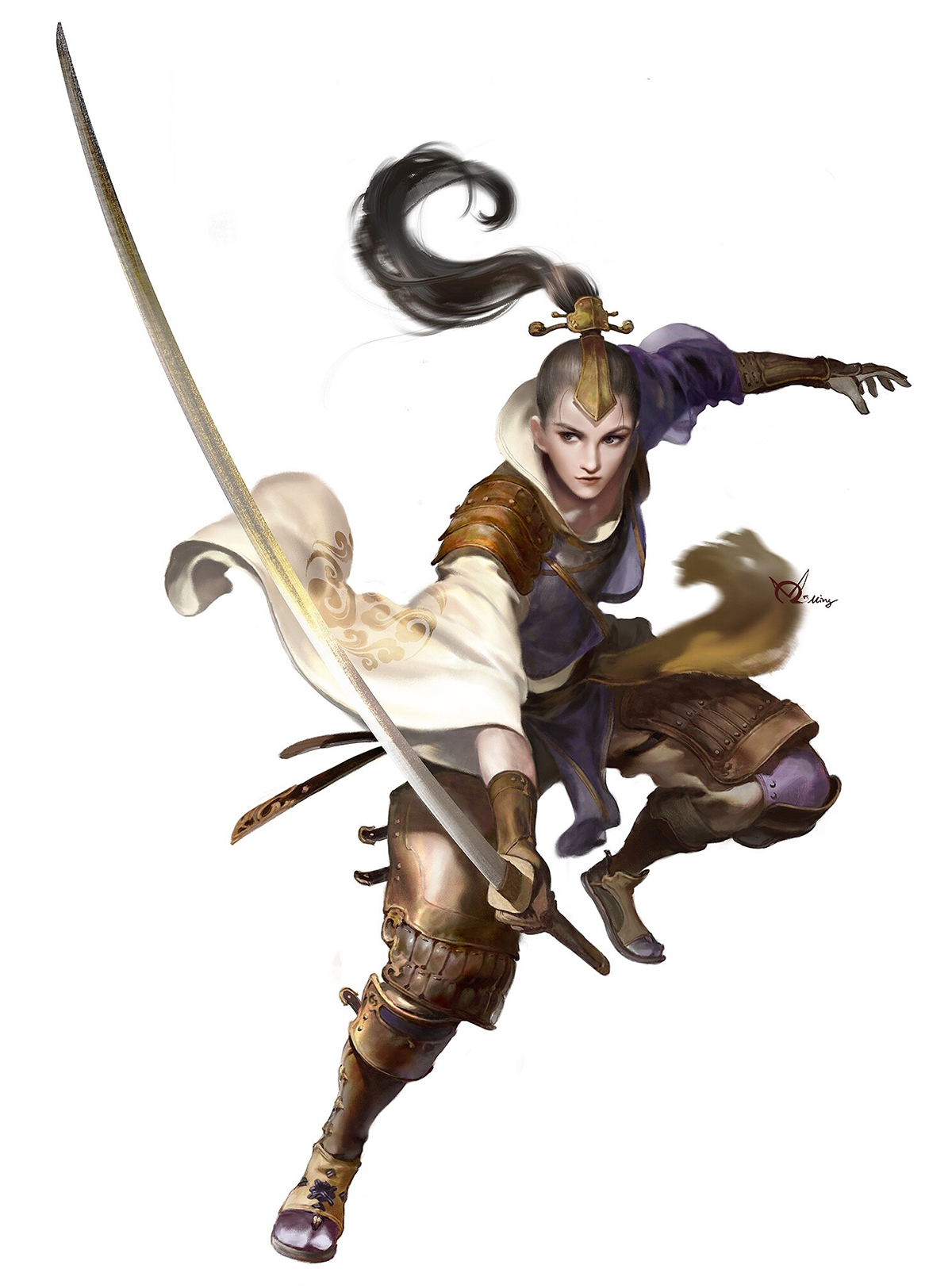 从爱画画的叛逆少女到游戏美术界最酷女画师站酷专访纹银