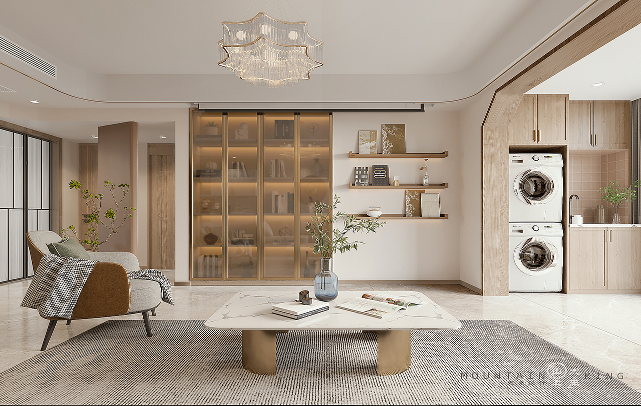 鸿---轻奢新中式（恒基凯旋门）（图ZMjg5MjExOTM2） - 家装设计 - 站酷设计师设计师天亮原创素材 - 站酷ZCOOL