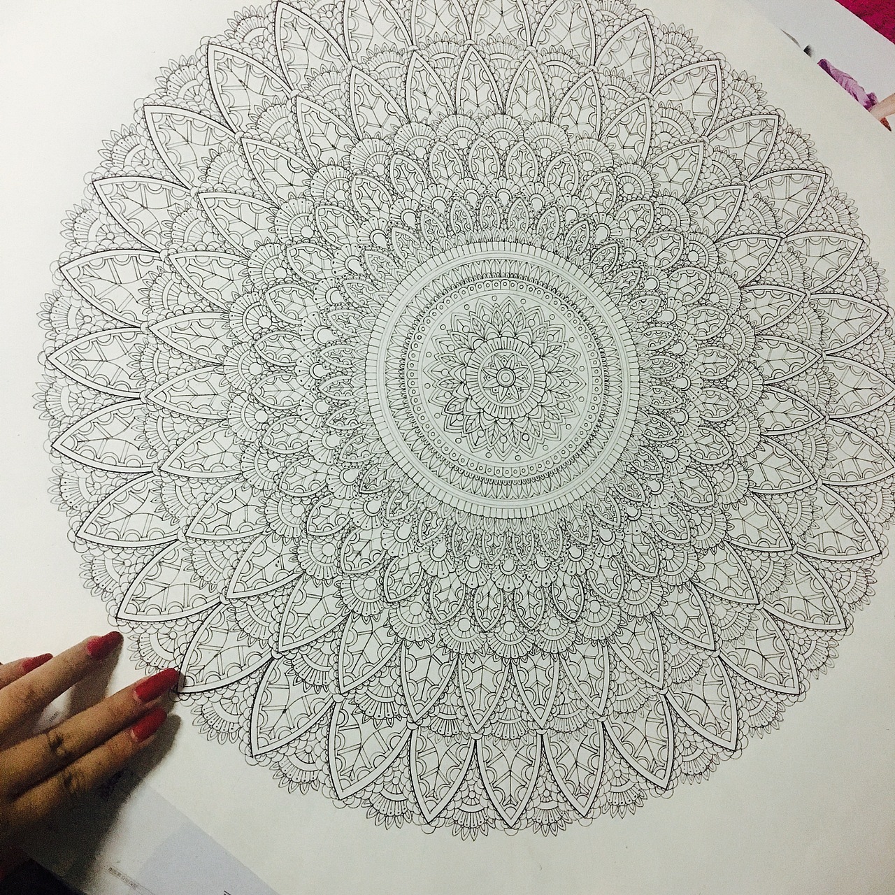 曼陀罗（图ZOTc1MTM4Mjg=） - 新锐潮流插画 - 站酷设计师谁是林莲稚原创素材 - 站酷ZCOOL