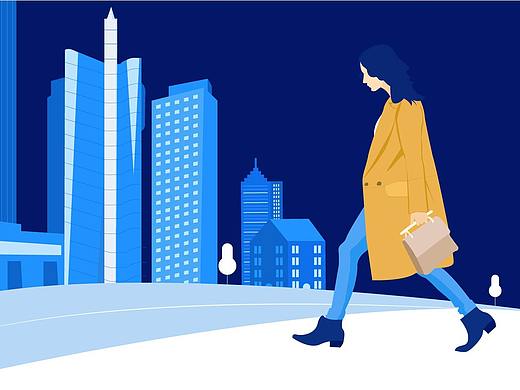 Night of Chongqing（个人主页-ZMjgyMzA2MDQ=） - 创作习作 - 站酷设计师朱慧英1217原创素材 - 站酷ZCOOL