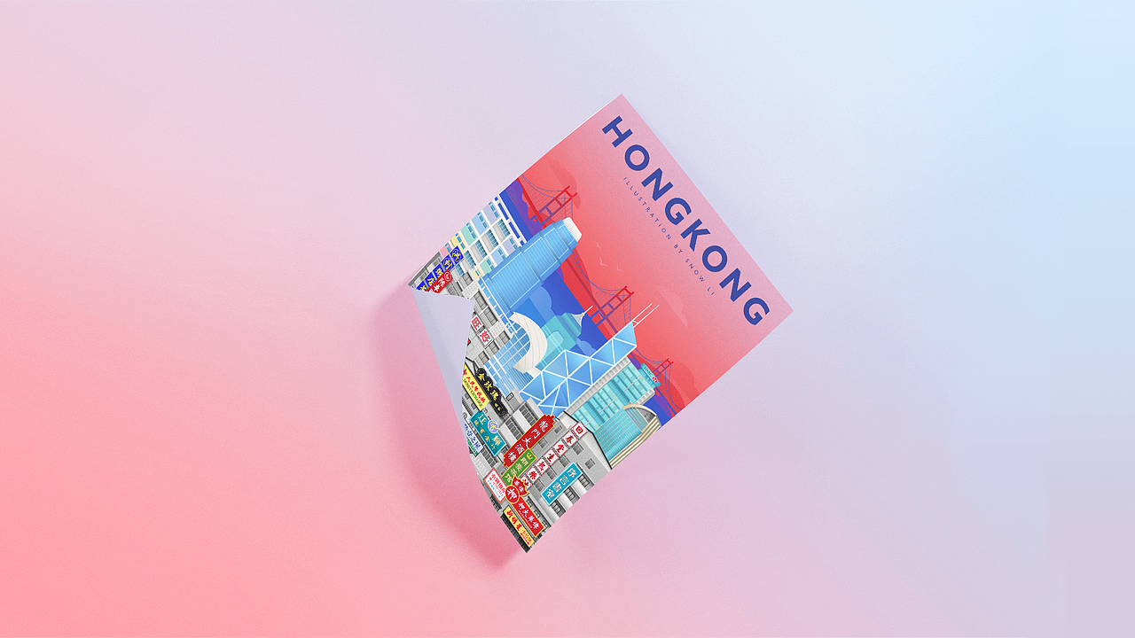 插画系列之城市印象