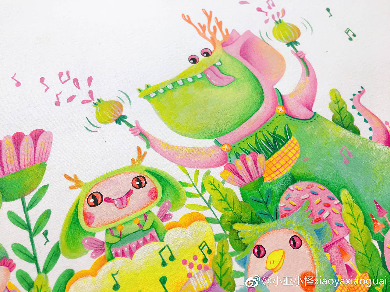 春天小怪乐队 小亚小怪