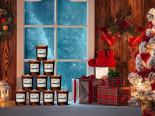 亚马逊-蜡烛圣诞A+