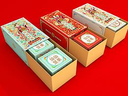 李子央丨《仙仙坚果》系列包装设计+原创手绘插画