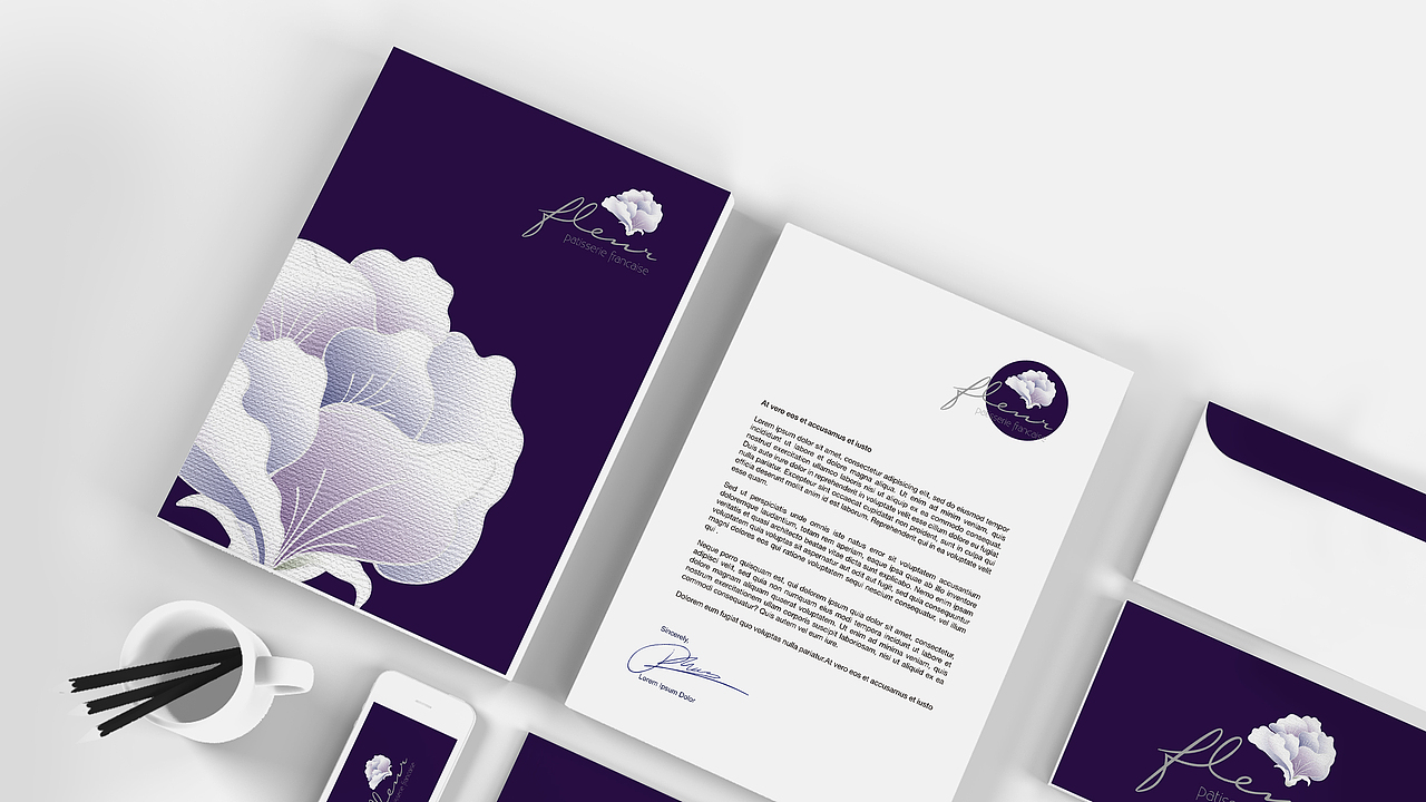 fleur 馥蕾,甜品品牌logo（图ZODgwMTkwMjQ=） - Logo - 站酷设计师九禹品牌设计原创素材 - 站酷ZCOOL