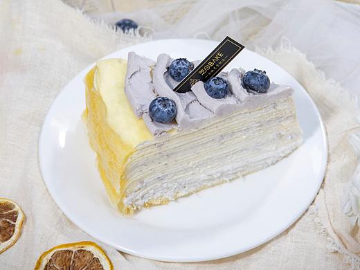 芋泥千层蛋糕拍摄