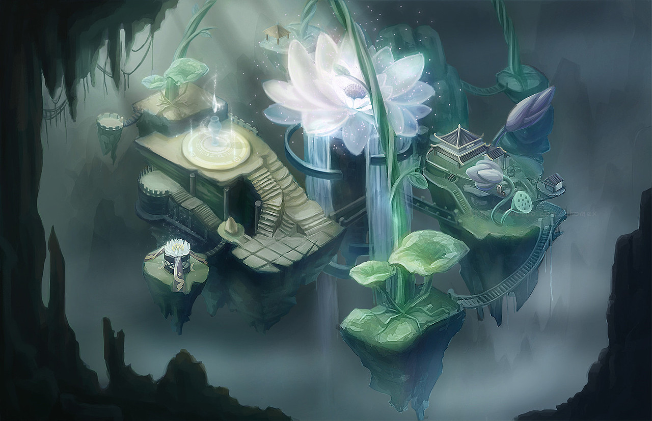 场景原画系列（图ZMjY3Mzc0NTI=） - 游戏原画 - 站酷设计师xio子嫣原创素材 - 站酷ZCOOL