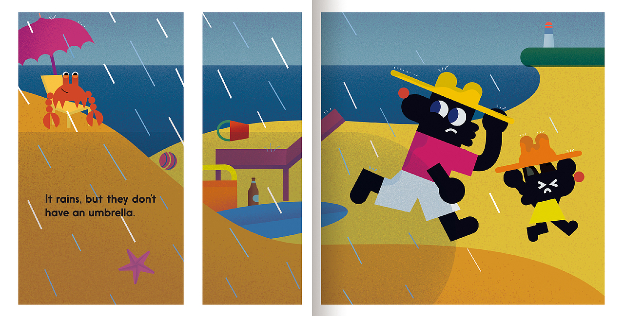 绘本《狼🐺的假期》