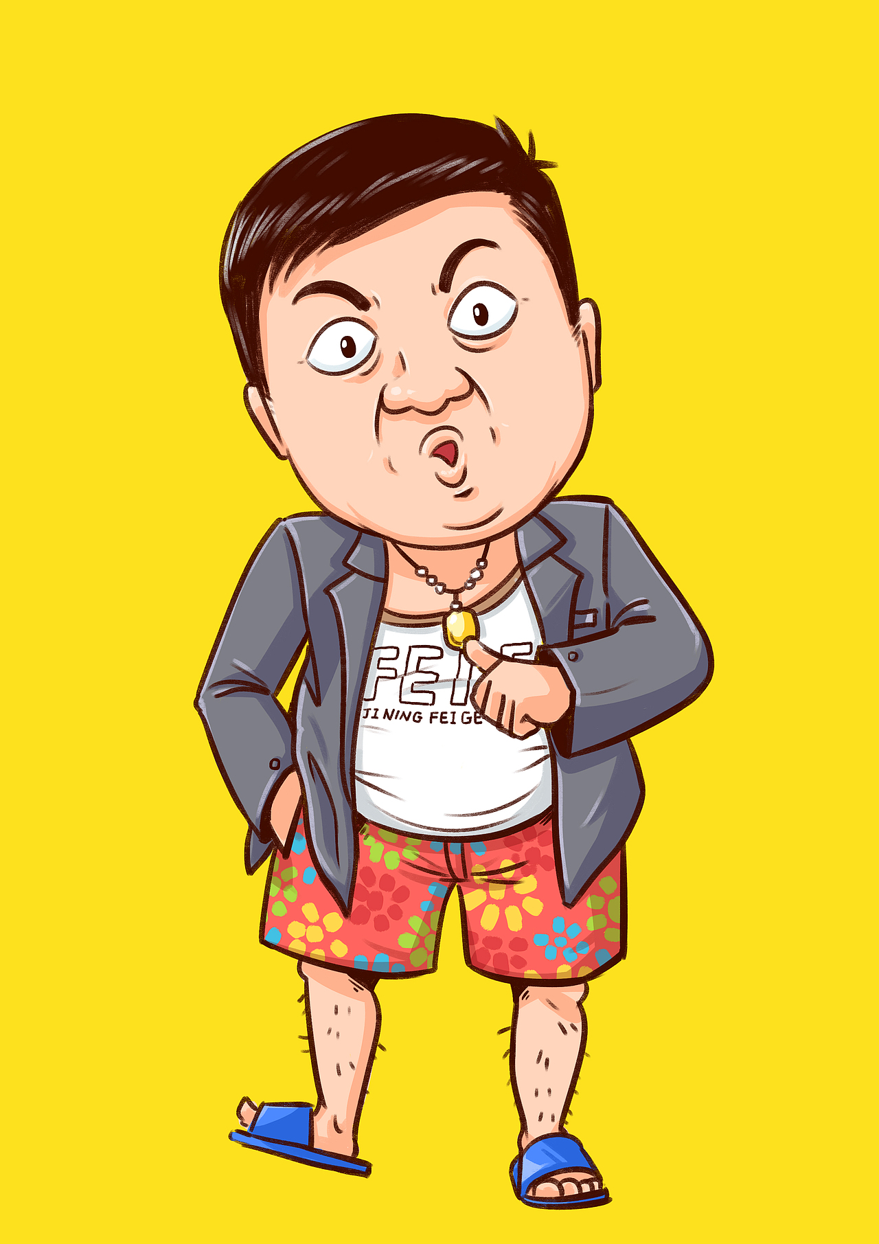 卡通人像|动漫|单幅漫画|stewie鹏鹏_原创作品-站酷zcool