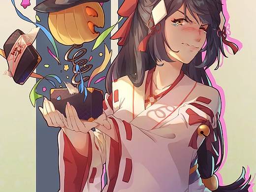 手游同人插画（个人主页-ZNTcxNDY2OTY=） - 创作习作 - 站酷设计师阳明0_0原创素材 - 站酷ZCOOL