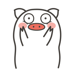 ip形象猪丽表情包设计 猪 可爱IP定制衍生品产品设计