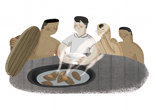 《红蚂蚱绿蚂蚱》（图ZNTk4NDE4NzI=） - 商业插画 - 站酷设计师逆行阿星原创素材 - 站酷ZCOOL