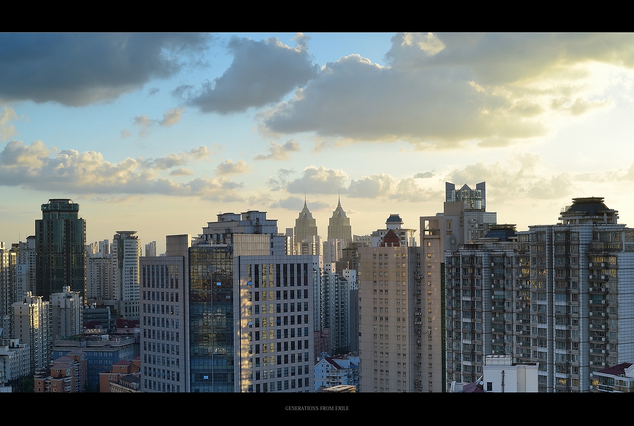 台风季中的上海（图ZNjIxMDQxNjg=） - 环境/建筑摄影 - 站酷设计师眼中人原创素材 - 站酷ZCOOL