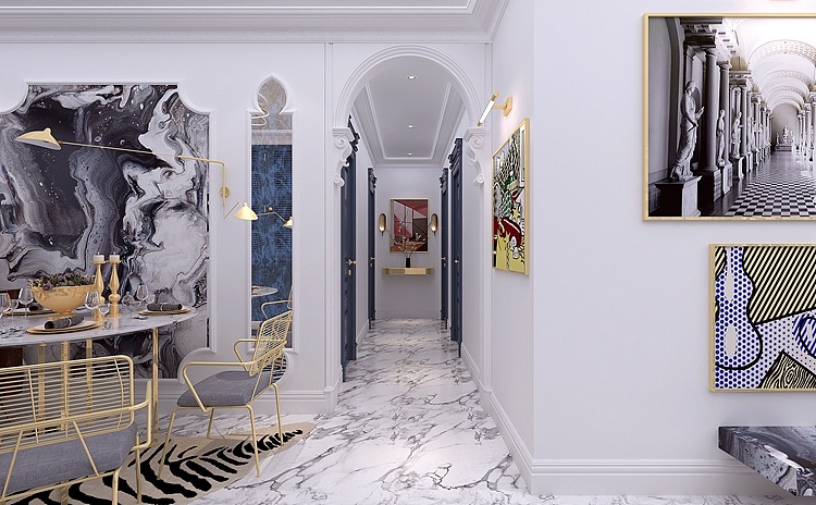 艺科设计|上海别墅私宅设计-法兰西风格